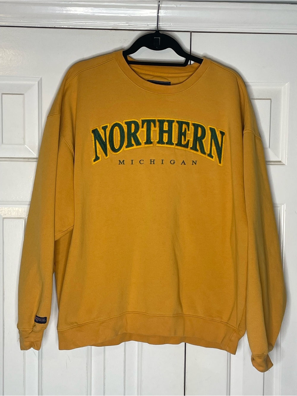 Vintage  Northern Michigan Sweatshirt XL Jansport Gold
